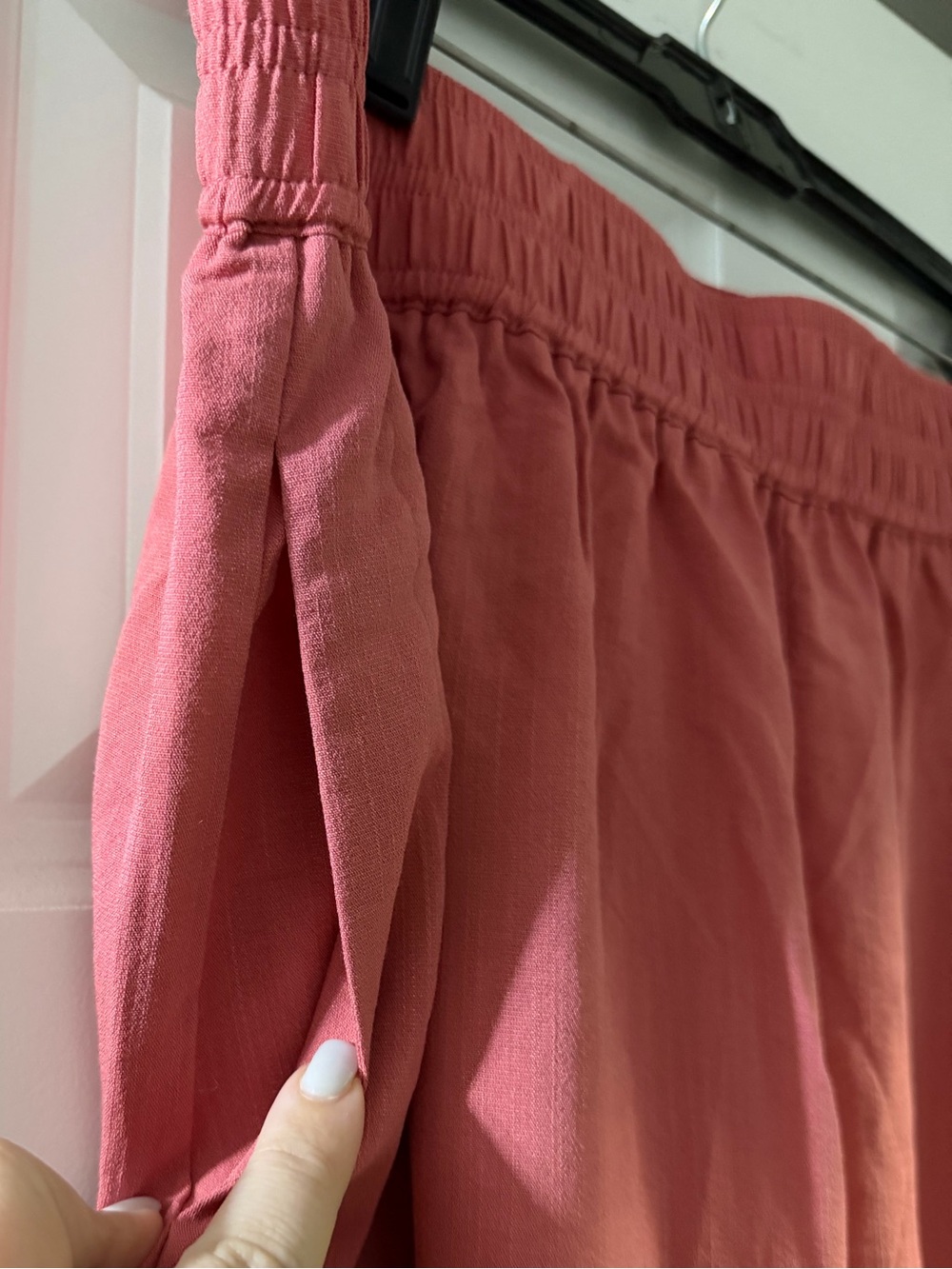 Women's Wide-Leg Palazzo Pants in Dusty Rose - NWT! - Picture 6 of 11